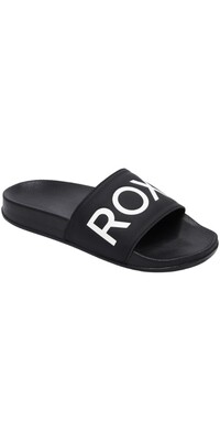 2024 Roxy Mujer Slippy Slider Sandals ARJL100679 - Black FG